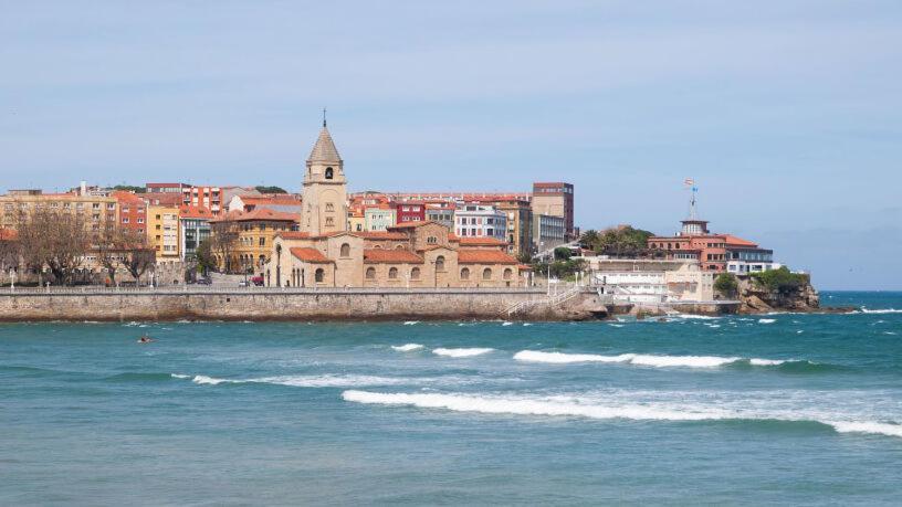 Hotel Las Palmeras Gijón Exteriér fotografie